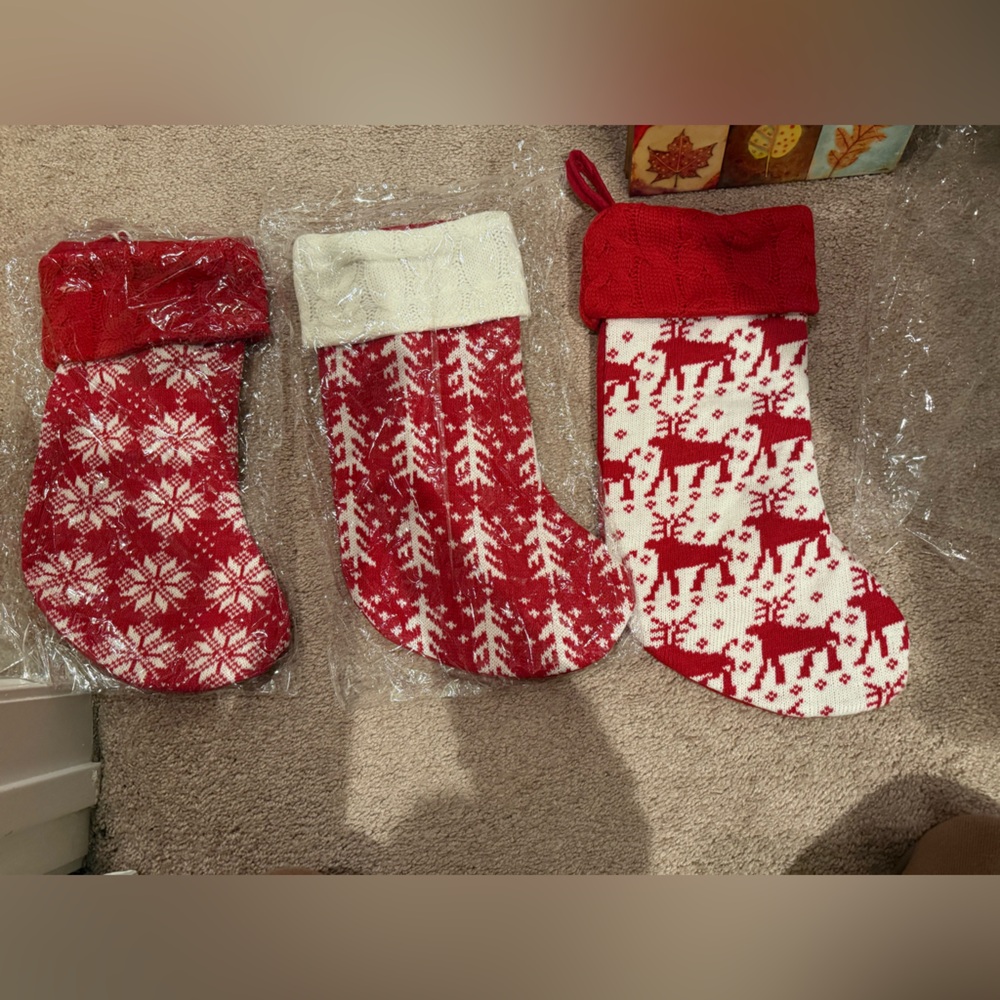 Set of 3 stockings